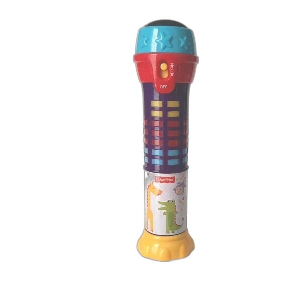 Fisher Price Sing Along Microphone, Lights Up Working - Picture 1 of 10
